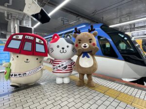 台中駅鉄道文化園区のゆるキャラ「鐡鹿」とのコラボ撮影を実施!